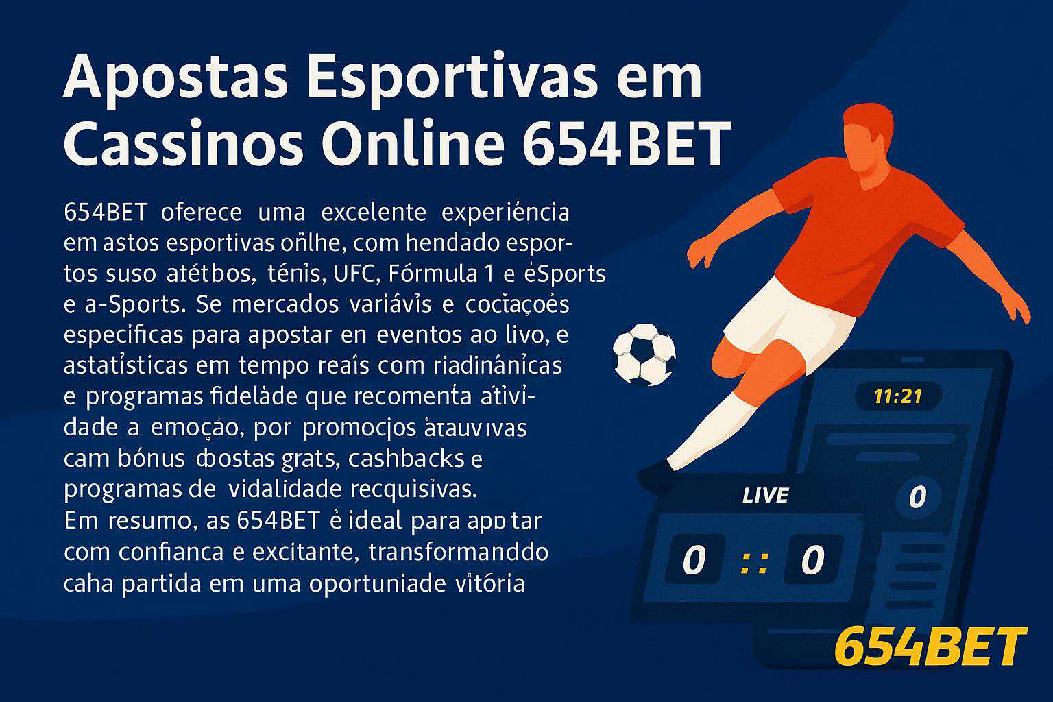 Aposte em apostas esportivas no cassino online 654BET