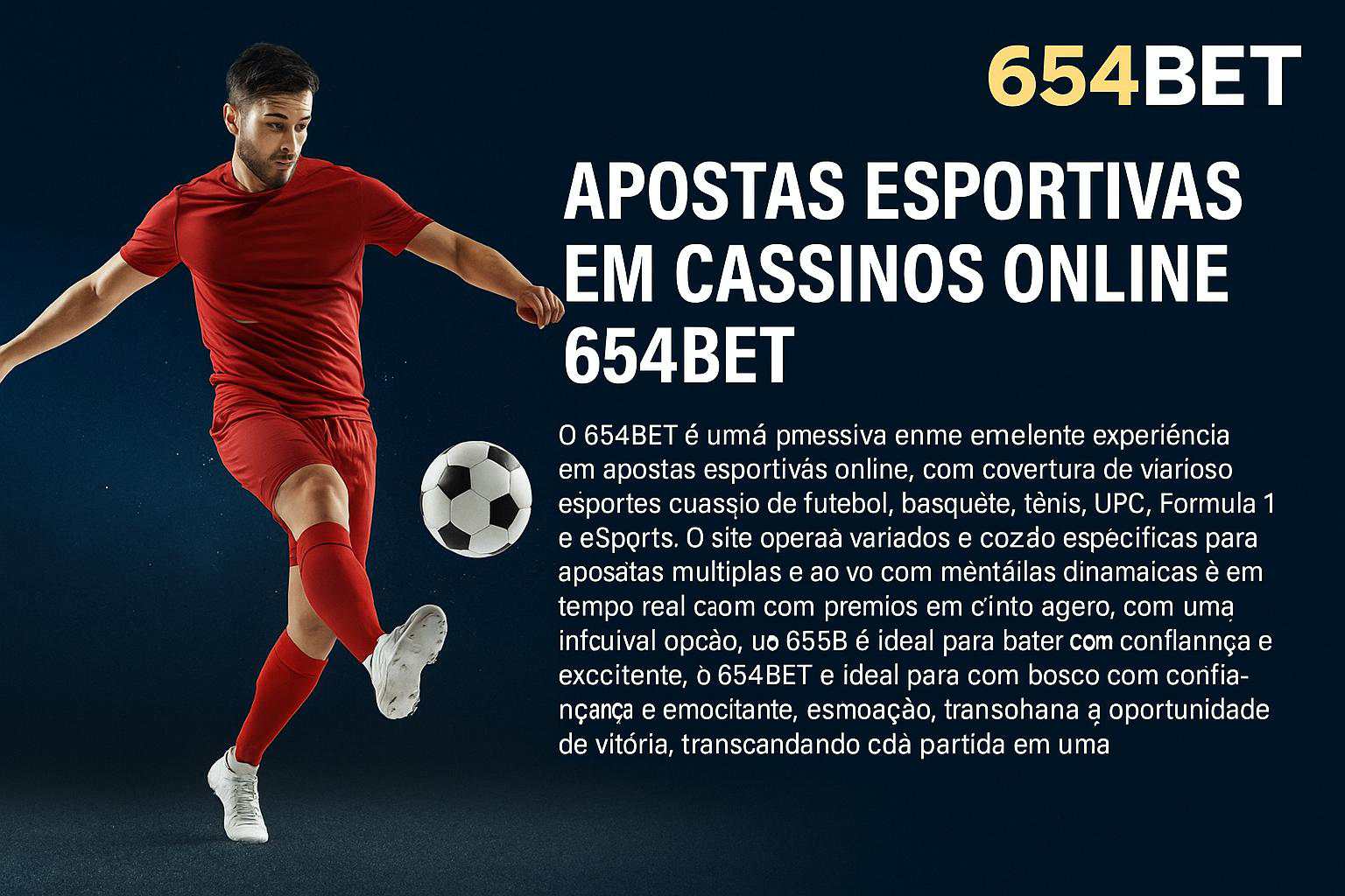 Apostas esportivas no cassino online 654BET  