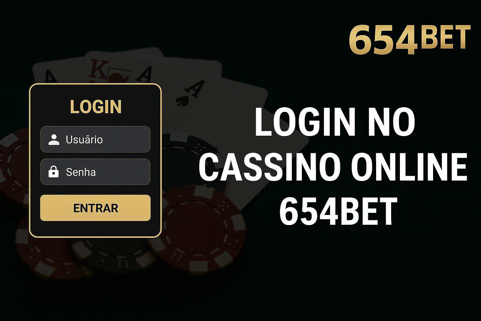 Criar uma nova Conta no plataforma 654BET  