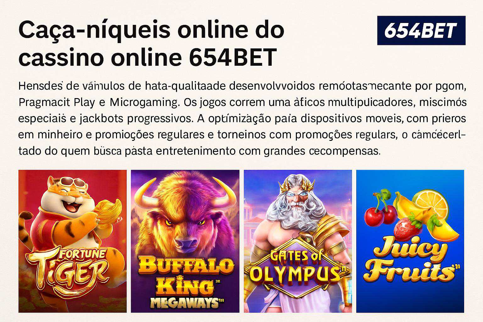 Explore o mundo das slot machines no 654BET Casino